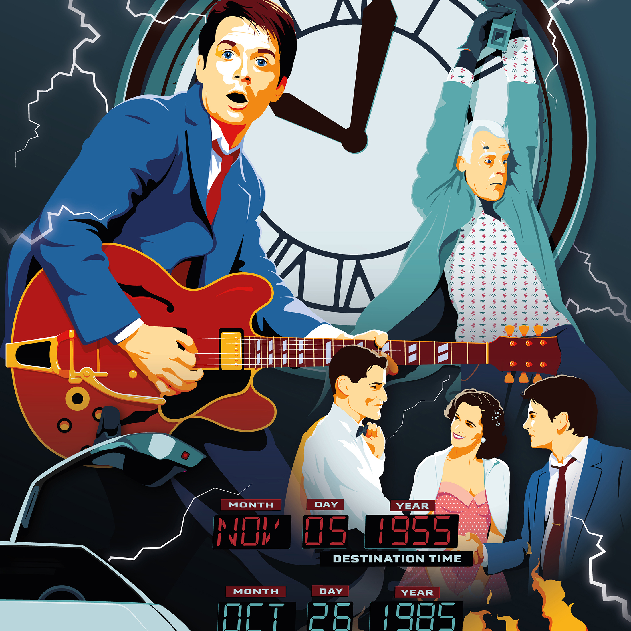 Back to the Future Poster