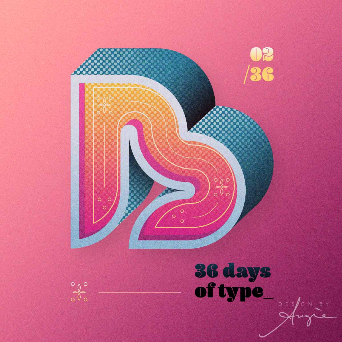 36 Days of Type 2020 - B