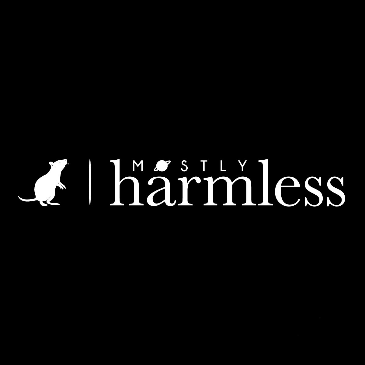 Mostly Harmless Ficticious Logo